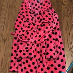 Never worn pink robe